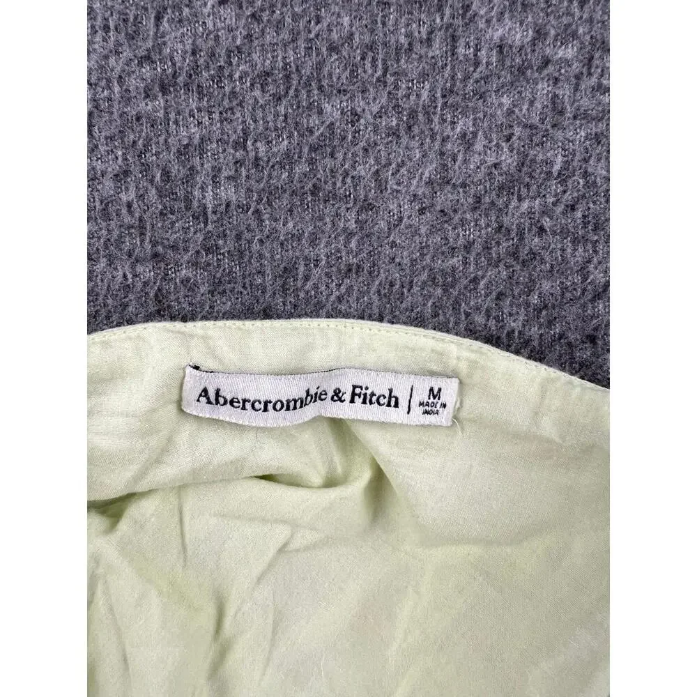 Abercrombie & Fitch Women's Puff Sleeve Blouse Size Medium‎